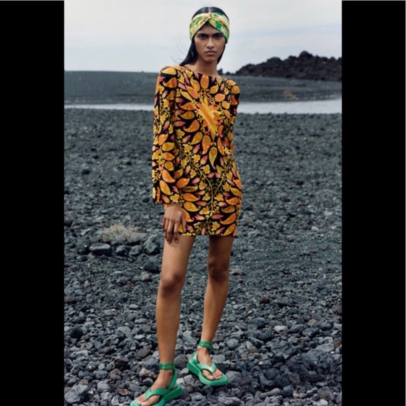 Zara Dresses & Skirts - ✨ NEW Zara Printed Mini Dress